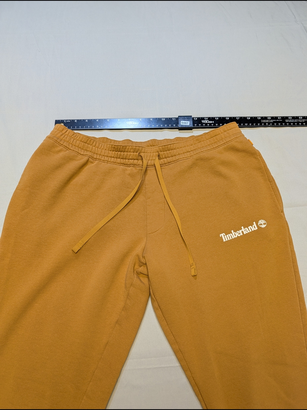 Timberland Men's XL Brown Sweatpants Drawstring Logo - Picture 4 of 7